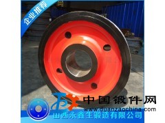 供應(yīng)起重機(jī)車輪 鍛造加工車輪鍛件 可提供熱處理