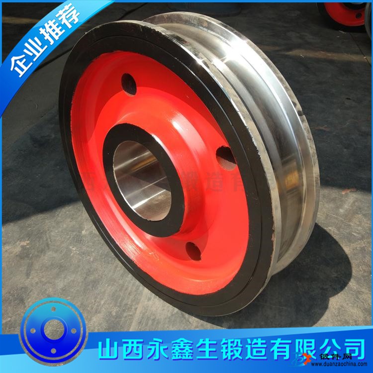 鍛造廠專(zhuān)業(yè)鍛造渣罐傾翻車(chē)車(chē)輪鍛件 定制加工 品質(zhì)保證