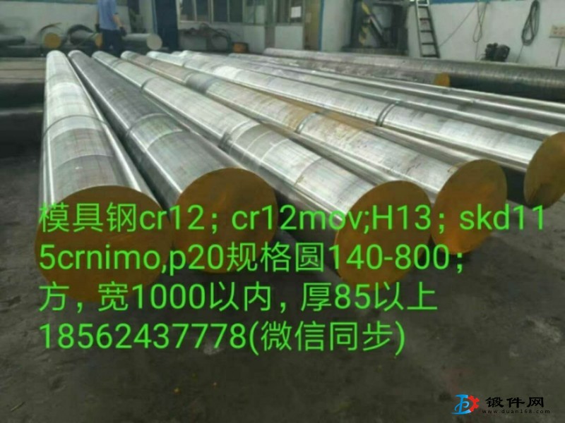 模具鋼鋼材，鋼錠，鍛材