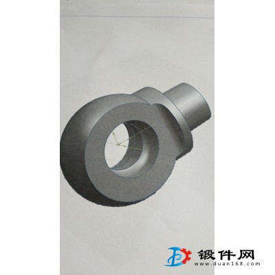 工程耳環(huán)泵車油缸耳環(huán)規(guī)格型號(hào)齊全全封閉 鍛壓精密模鍛來(lái)圖定制