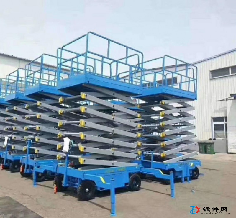 湖北移動(dòng)升降機(jī)輔助行走式電動(dòng)升降臺(tái)液壓登高車